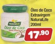 Óleo de coco extravirgem naturallife 200ml