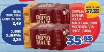Cerveja brahma 310ml
