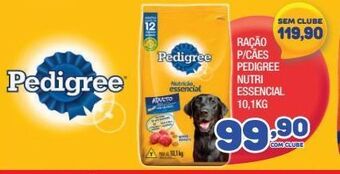 Ração para cães pedigree 10,1kg