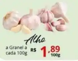 Alho a granel cada 100g