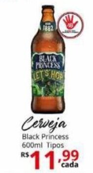 Ricoy Supermercados Cerveja Black Princess 600ml tipos oferta