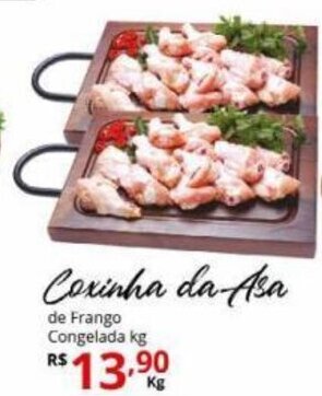 Ricoy Supermercados Coxinha da Asa de Frango Congelada 1kg oferta
