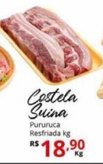 Ricoy Supermercados Costela Suina Pururuca resfriada 1kg oferta