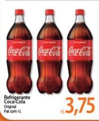 Atacadão Refrigerante Coca Cola 1L oferta