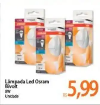 Lampada Led Osram Bivolt 8w