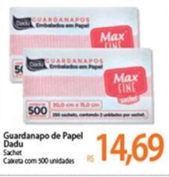 Guardanapo de Papel Dadu