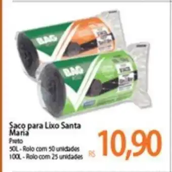 Atacadão Saco para Lixo Santa Manta oferta