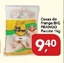 Coxas de Frango Big Frango pacote 1kg