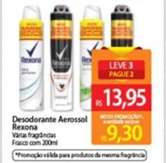 Atacadão Desodorante Aerossol Rexona 200ml oferta