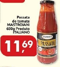 Supermercados Nori Passata de Tomate Mastroiani 680g Produto Italiano oferta