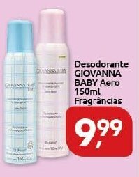 Desodorante Giovanna Baby Aero 150ml fragrancias