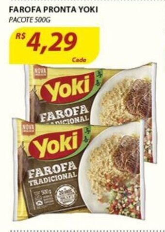 Assaí Atacadista Farofa Pronta Yoki 500g oferta