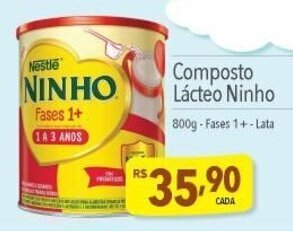 Supermercados Condor Composto lacteo Ninho 800g oferta