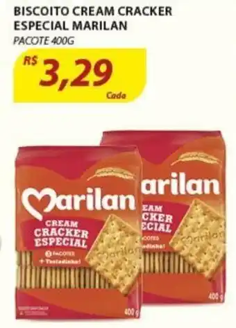 Assaí Atacadista Biscoito Cream Cracker Especial Marilan 400g oferta