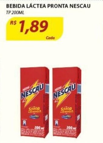 Assaí Atacadista Bebida Lactea Pronta Nescau 200ml oferta
