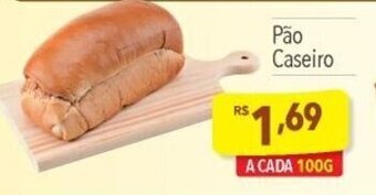 Supermercados Condor Pao Caseiro 100g oferta