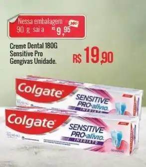 Mart Minas Creme dental sensitive pro colgate 180g oferta