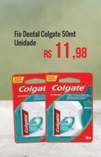 Mart Minas Fio dental colgate 50mt oferta