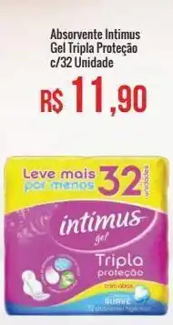 Mart Minas Absorvente intimus 32un oferta