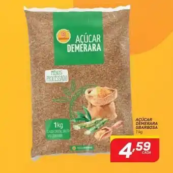 GBarbosa Açúcar demerara gbarbosa 1kg oferta