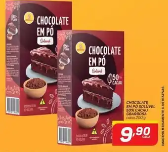 GBarbosa Chocolate em pó gbarbosa 200g oferta