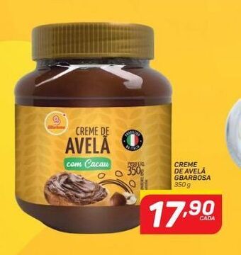 GBarbosa Creme de avelã gbarbosa 350g oferta