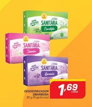 GBarbosa Desodorizador gbarbosa 30g oferta