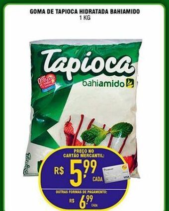 Mercantil Rodrigues Goma de tapioca hidratada bahiamido 1 kg oferta