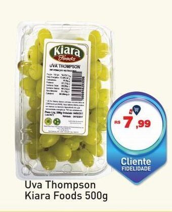 Uva thompson kiara foods 500g