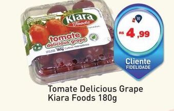 Tonin Superatacado Tomate delicious grape kiara foods 180g oferta