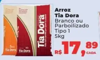 Supermercados Mateus Arroz Tio Dora 5kg oferta