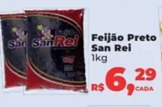 Feijao Preto San Rei 1kg