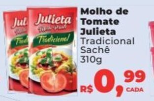 Molho de Tomate Julieta 310g