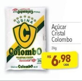 Supermercados Condor Acucar Cristal Colombo 2kg oferta