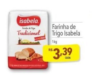 Supermercados Condor Farinha de Trigo Isabela 1kg oferta