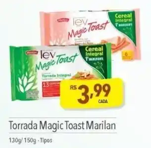 Torrada Magic Toast Marilan 130g/150g