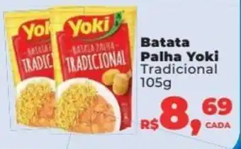 Supermercados Mateus Batata Palha Yoki 105g oferta