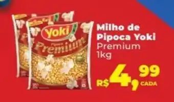 Milho de pipoca Yoki 1kg