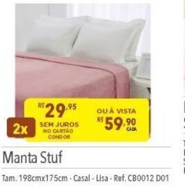Supermercados Condor Manta Stuf oferta