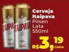 Supermercados Mateus Cerveja Itaipava 550ml oferta