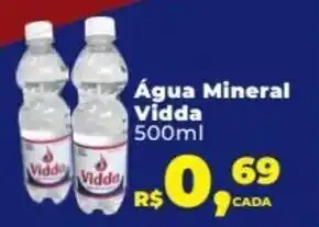 Supermercados Mateus Agua Mineral Vidda 500ml oferta