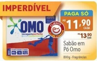 Supermercados Condor Sabao em po Omo 800g oferta