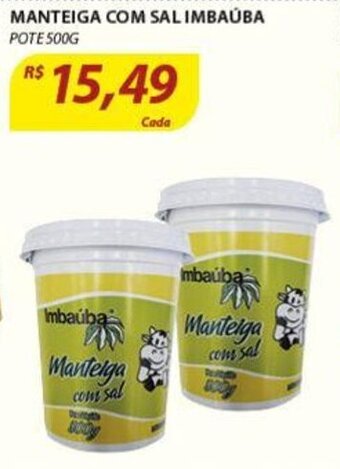 Assaí Atacadista Manteiga com Sal Imbauba 500g oferta