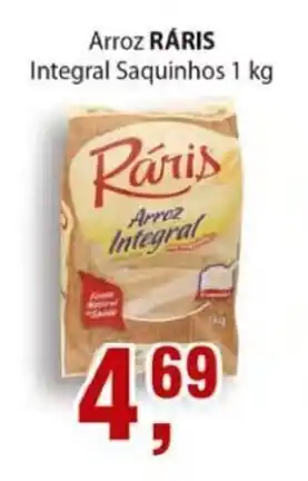 Supermercados Mundial Arroz raris Integral Saquinhos 1kg oferta