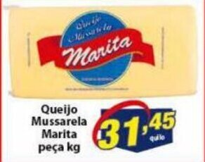 Vencedor Atacadista Queijo Mussarela Marita peca 1kg oferta
