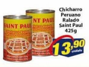 Vencedor Atacadista Chicharro Peruano Ralado Saint Pual 425g oferta