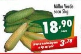 Vencedor Atacadista Milho Verde Saco 5kg oferta