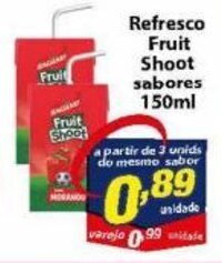 Refresco Fruit Shoot sabores 150ml