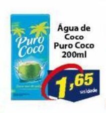Vencedor Atacadista Agua de Coco Puro Coco 200ml oferta