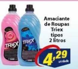 Vencedor Atacadista Amaciante de Roupas Triex tipos 2L oferta